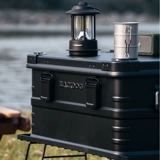 Металлический дорожный ящик для хранения для кемпинга, складная палатка, светильник, посуда, система хранения, алюминиевый сплав