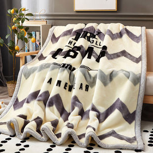 牛奶绒毛毯毛巾被毯夏天薄款空调午睡盖沙发