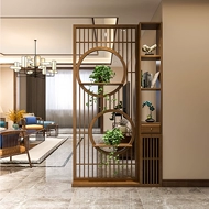 Tùy chỉnh 
            phong cách Trung Quốc mới bằng gỗ nguyên khối vách ngăn lối vào phòng khách lối vào tủ lối vào đối diện với kệ chặn cửa ra vào lưới tản nhiệt văn phòng vach ngan