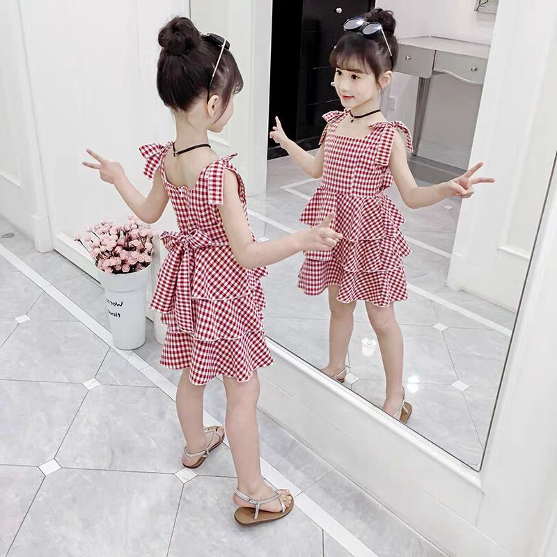 女童连衣裙2020新款夏装儿童网红童装裙子小女孩超洋气夏天公主裙