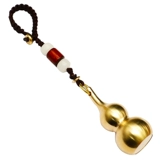 Латунный браслет с одной бусиной, брелок, высококлассные креативные ключи от машины подходит для мужчин и женщин, на удачу
