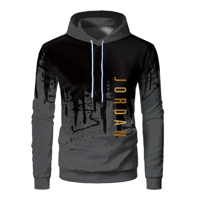 Dark&grey-MS-JSSudaderaconcapuchayestampadodeletrasparahombre , ch