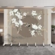 Tùy chỉnh 
            màn hình văn phòng kiểu Trung Quốc vách ngăn phòng khách gấp di động bóng râm nhà hàng khách sạn trong nhà màn hình gấp hoa và chim trong nhà vách tường nhựa giả gỗ