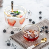 Портативная стеклянная чайная чашка, 470 мл