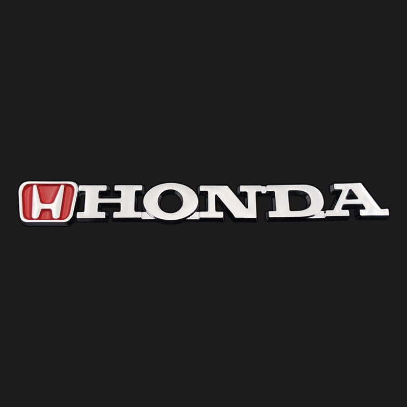 Honda Honda English Letter Logo Logo Accord Fit Fit Jeed Odas Post -tail Car Bid Body Sticker logo các hãng xe oto logo các hãng xe oto 