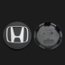 dán nắp capo xe ô tô Thích hợp cho logo xe hơi sửa đổi của Honda XNV tem dan xe oto logo các hãng xe 