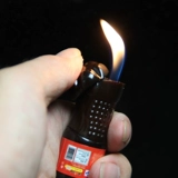 Креативная зажигалка, ветрозащитный брелок, кола, подарок на день рождения
