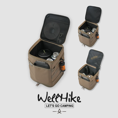 Новая сумка для хранения в Whatnot -утолщен и сплошной пикник с двойным слоем оксфордской одежды -устойчивый