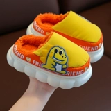 Детские мультяшные демисезонные нескользящие удерживающие тепло тапочки для мальчиков, подходит для подростков