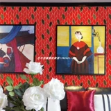 Интернет -цепочка -магазин лист кухонная туалетная фоновая настенная плитка из темно -зеленый ледяной треск кирпич кирпичная мозаика