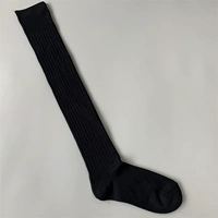 Широкая двойная игла/черная [колено на колене]