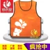 Jinyitang tùy chỉnh mẫu giáo quần áo hoạt động của trẻ em vest tình nguyện viên trường tiểu học vest hoạt động trùm đầu vest