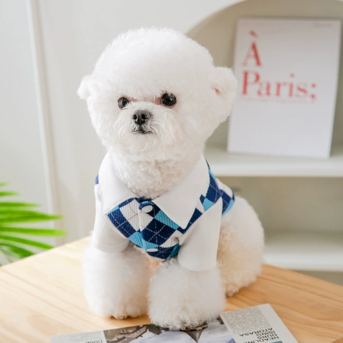 Собачья одежда Весна, лето и осень тонкий плюшевый бишон медведь Померанский маленький собачья академия кошачья кошачья кошка наряд