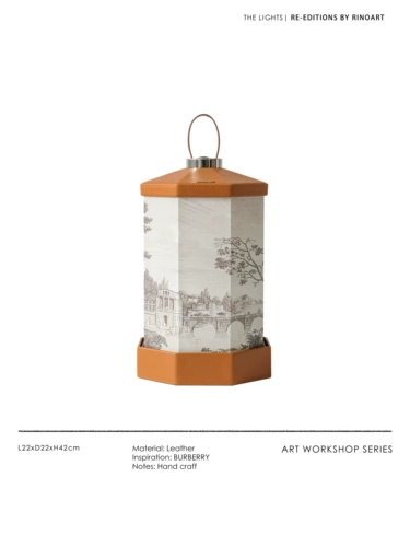 Ruo Nai Touch The Cortex Table Lamp Trap Integrable Linen, Linean Pattern Беспроводная зарядка прикроватной головки ночная световая скважина