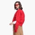 3 miếng giảm giá 30% Ou Shili dây kéo mùa thu xếp li cotton áo khoác đồng phục bóng chày nữ 1GY1041670 - Bông áo phao parka nữ Bông