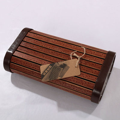 夏季竹质凉枕头竹块空心竹编夏天枕头镂空枕头麻将块竹丝枕头