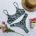 2018 vụ nổ châu Âu và Mỹ Leopard in bikini mới chia áo tắm bikini vải đôi đồ bơi nữ 2 mảnh Bikinis