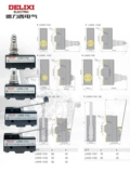 Delixi Micro Motor Miterary LXW5-11G1 Roller Self-Reset Limited Switch Micro Move Switch G2