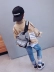 Quần áo trẻ em áo gió ngắn bé trai 2019 xuân mới phiên bản Hàn Quốc của trẻ em lớn trẻ em nước ngoài không khí lỏng lẻo - Áo khoác