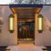 Năng Lượng Mặt Trời Trung Quốc Đèn Tường Ngoài Trời Chống Nước Đèn Sân Vườn Ngoài Trời Retro Cột Cửa Đèn Sân Vườn Biệt Thự Cổng Hàng Rào Đèn giá đèn năng lượng mặt trời Đèn năng lượng mặt trời