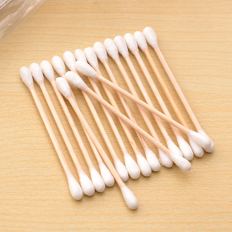 家用包邮一次性双头棉签掏耳朵棉棒圆头化妆(热品库)