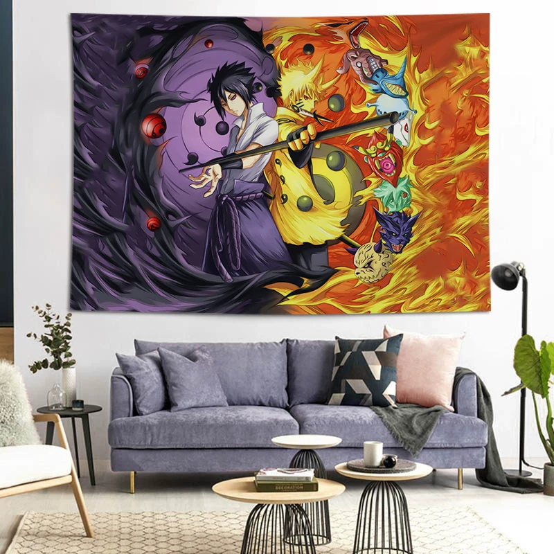 Naruto Background Factering INS Room Decoration