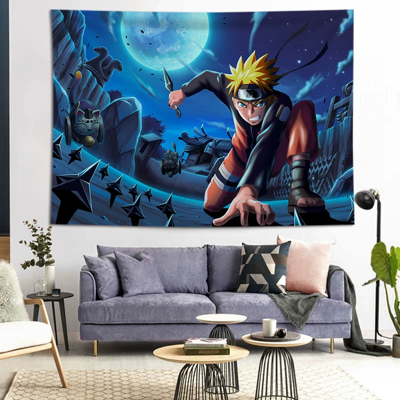 Naruto Background Factering INS Room Decoration