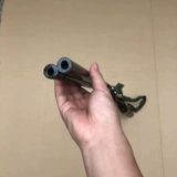 Деревянная двумерная модель реквизита, реквизит для двуствольной винтовки, реквизит для сцены, драматические принадлежности, модель одноствольной винтовки