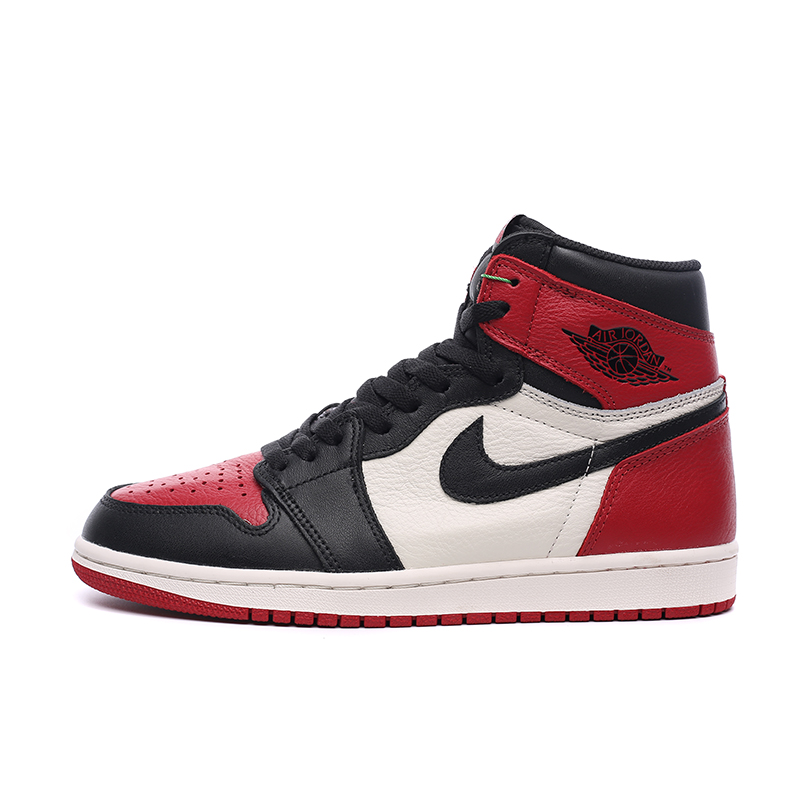 Aj1 Black Red ToeAirJordan AJ1 Gao Bang quality goods Nike Men's Shoes Wash blue Soot Obsidian Joe Women's Shoes Mint Green