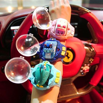 抖音网红社会人手表遥控车儿童电动迷你遥控小汽车男孩子玩具礼物