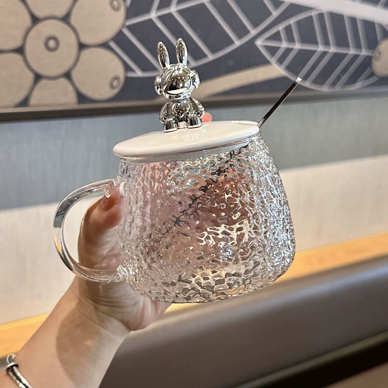 High quality cute glass coffee flavored tea, tea cup