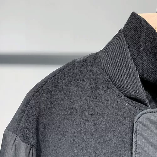 Зимняя куртка, модный черный мужской топ для отдыха, оверсайз