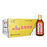 青岛啤酒小棕金11度整箱296ml*24瓶