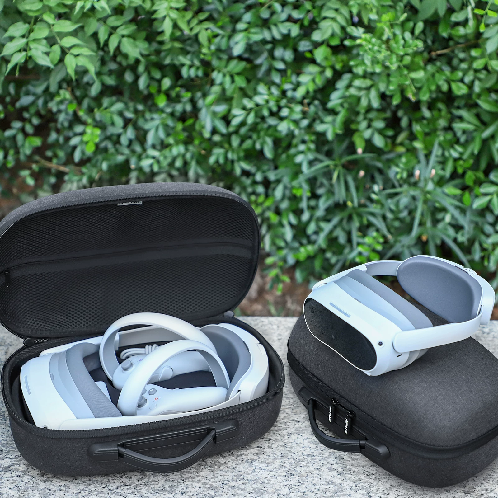 Organizer bag charging, lens, glasses, handle, protective case, accessories