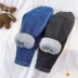 Một chiếc quần lông cừu và quần dày cho bé trai cho mùa đông quần jean bông ba lớp dành cho trẻ em Quần cotton mùa đông hợp thời trang dành cho trẻ em