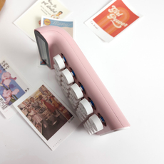 Калькулятор locock乐可可机械轴按键计算器电池款计算机便携式计算器可爱少女