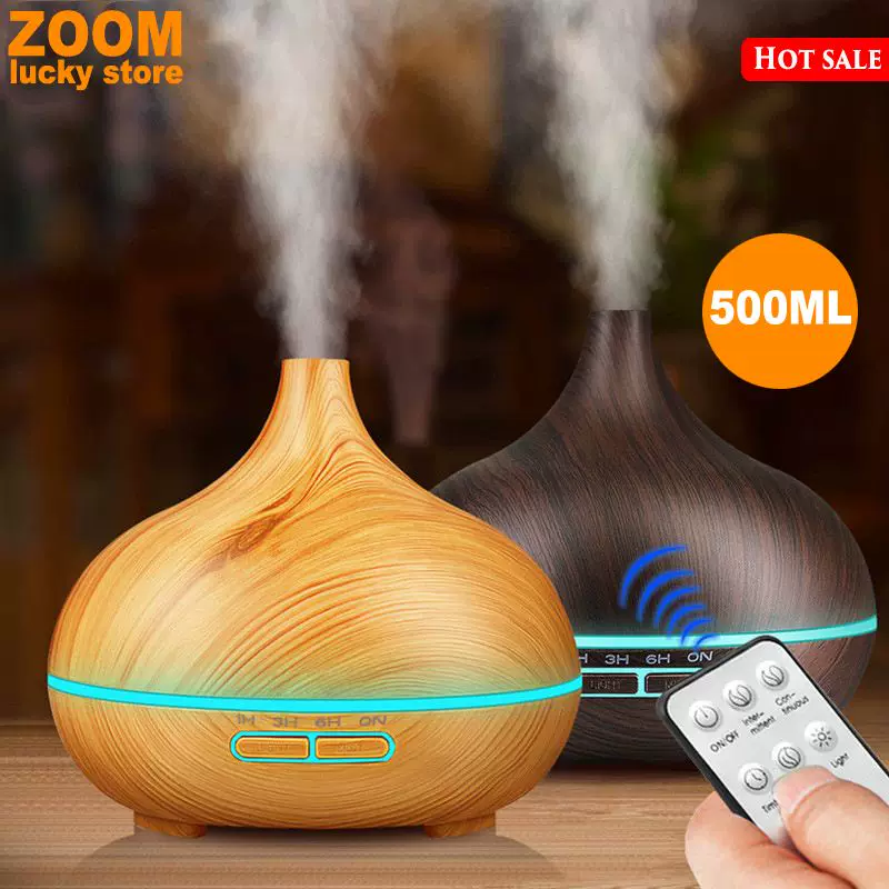500ml air essential oil diffuser aroma vaporizer humidifier