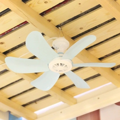 小吊扇寝室蚊帐吊扇静音小风扇宿舍床上迷你吊扇蒙古包微风电风扇