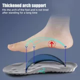 4D Shock Memory FOAM стельки мужчины женщины архивируют массаж поддержки