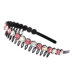 Net tóc đỏ thẻ nữ 2018 mới dễ thương headband nữ rửa mặt hoang dã cô gái tóc xoăn ban nhạc headband trưởng thành trang sức kẹp nơ Phụ kiện tóc