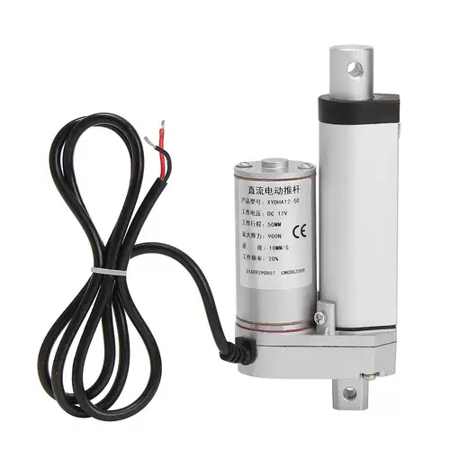 Электрический линейный привод 12 В двигатель постоянного тока 50 мм регулируется