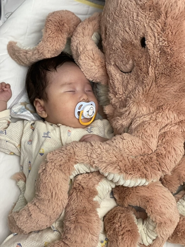 Детская успокаивающая безопасная кукла для рыбалки для сна, плюшевая подушка, игрушка, осьминог