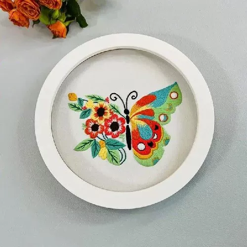 Комплект ручной вышивки ручной работы хлопчатобу