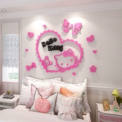 Привет обои наклейки на стенах котенок Decy спальни