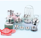 Маленький поварской набор, комплект, кухня, кухонная утварь, семейная посуда, детская игра с едой