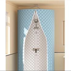 Ванна корпуса 洗浴罩浴室隔断帘洗澡罩浴帐冬家用保温罩浴照加厚浴帘防水保温罩