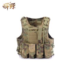 Жилет армейский 特种兵重型防弹背衣防刺衣防砍防身服战术背心马甲可插板快拆装备 Defended wild