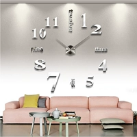 new Quartz wall clocks fashion watches 3d real big wall cloc