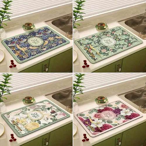 Кухонный слив, диатомовая грязь подушка туалет туалет, туалет, туалет, водопоглощающий столик для водопоглоща