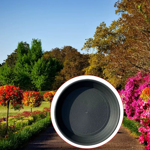 Пластиковая растяная блюдная поддон 6/8/12 дюйма цветочного горшка.